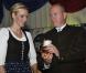 Le prince Albert de Monaco, parrain de l'événement, et la princesse Charlene de Monaco inauguraient dimanche 14 octobre 2012 la 7e édition de l'Oktoberfest en principauté, au Café de Paris et en habits traditionnels bavarois.