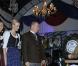 Le prince Albert de Monaco, parrain de l'événement, et la princesse Charlene de Monaco inauguraient dimanche 14 octobre 2012 la 7e édition de l'Oktoberfest en principauté, au Café de Paris et en habits traditionnels bavarois.