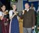 La princesse Charlene de Monaco a levé sa chope avec le prince Albert, parrain de l'événement, lors de l'inauguration de la 7e Oktoberfest de Monaco, le 14 octobre 2012 au Café de Paris.