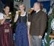 La princesse Charlene de Monaco a levé sa chope avec le prince Albert, parrain de l'événement, lors de l'inauguration de la 7e Oktoberfest de Monaco, le 14 octobre 2012 au Café de Paris.