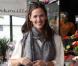 Jennifer Garner fait du shopping chez Isabel Marant avant de poser devant un fleuriste à Paris, le 16 octobre 2012