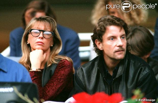 Francis Cabrel et son épouse Mariette en 1994.