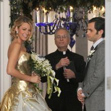 La superbe Blake Lively et Penn Badgley sur le tournage de la dernière saison de Gossip Girl à New York, le 16 octobre 2012