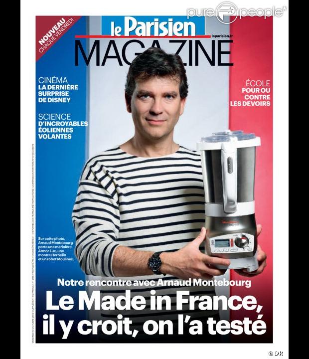 Couverture du Parisien Magazine à paraître le 19 octobre 2012.