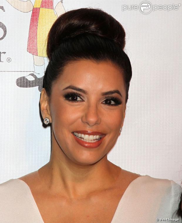 Eva Longoria lors de la soirée annuelle Padres Contra el Cancer à Las Vegas, le 29 septembre 2012