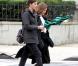 Vanessa Paradis sur le tournage du film Fading Gigolo à New York le 25 octobre 2012