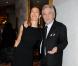 Carole Bouquet et Pierre Arditi, grands spécialistes du vin, au Dîner de gala de l'Association des sommeliers à l'hôtel  Westin   Vendôme  le 29 octobre 2012.