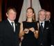 Carole Bouquet et Pierre Arditi au Dîner de gala de l'Association des sommeliers à l'hôtel  Westin   Vendôme  le 29 octobre 2012.