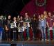 La princesse Laurentien des Pays-Bas lors de la cérémonie de remise de prix du concours Talent door Taal, le 30 octobre 2012 au Circustheater de La Haye.