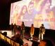 EXCLU - Leïla Bekhti, Géraldine Nakache, Manu Payet, Hervé Mimran, Nader Boussandel et Baptiste Lecaplain lors de l'avant-première du film Nous York à Versailles au cinéma Le Cyrano le vendredi 2 novembre 2012
  