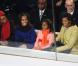 Sasha et Malia Obama, encore enfants, lors de l'investiture de leur papa Barack Obama le 20 janvier 2009