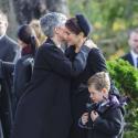 Princesse Mary: En larmes, anéantie avec Christian aux obsèques de son amie Tina