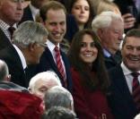 Kate Middleton, prince William : Des Dragons rouges en forme face aux All Blacks