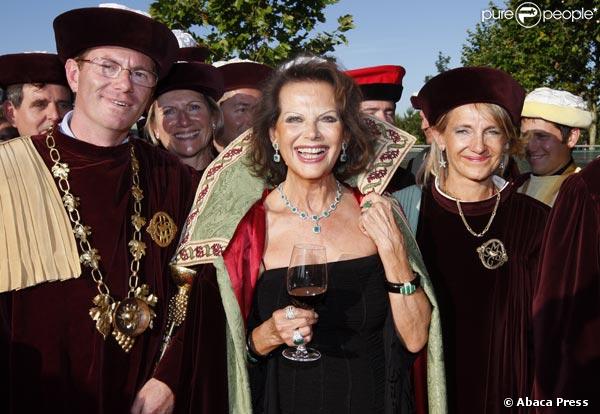 Intronisation de Claudia Cardinale