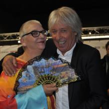 <span class="st" dir="ltr">Desireless et Cookie Dingler à l'avant-première du film Stars 80 à l'UGC de Lyon, le 28 septembre 2012. </span>