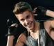 Justin Bieber sur la scène du Patriot Center à Fairfax (État de Virginie) lors du Washington DC Jingle Ball organisé par la station de radio Hot 99.5. Le 11 décembre 2012.