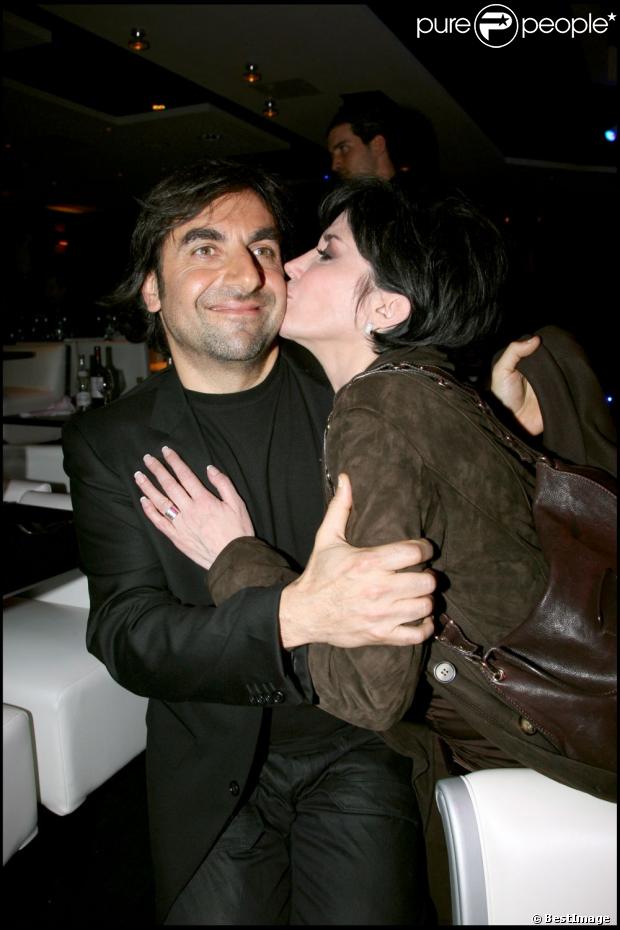 André Manoukian et Liane Foly le 26 mars 2007 à Paris.