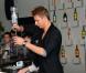 Charles, Arthur, Tressia, Laura, Hillary, Vincent, Harmonie, Ryan, Gaëlle et Alexandre lors de la conférence de presse pour "Les Ch'tis à Las Vegas" à L'Elysée Lounge, à Paris, le 13 décembre 2012.