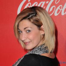 Sheryfa Luna à l'inauguration des vitrines de Noël Coca-Cola au Showcase à Paris le 26 Novembre 2012.