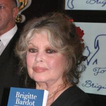 Brigitte Bardot à Paris le 28 septembre 2006.