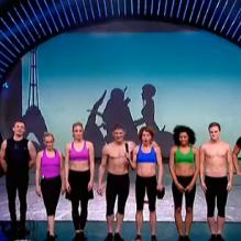 Les Die Mobilès lors de la finale de La France a un Incroyable Talent, saison 7, le mercredi 26 décembre 2012 sur M6