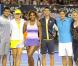 Jo-Wilfried Tsonga et Roger Federer s'éclatent avec Bob l'éponge en Australie !