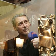 Antoine de Caunes à Paris le 25 janvier 2013, lors de l'annonce des nommés pour les César 2013.