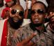 Exclusif - Rick Ross et Diddy au LIV à Miami Beach. Le 27 janvier 2013.