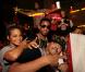 Exclusif - Christina Milian, Diddy (en haut avec les bras écartés), Fabolous, French Montana et Rick Ross s'éclatent au LIV à Miami Beach. Le 27 janvier 2013.