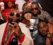 Exclusif - Rick Ross, French Montana, Diddy et le producteur Stevie J au LIV à Miami Beach. Le 27 janvier 2013.