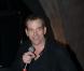 Garou à l'after-show des Enfoirés qui s'est déroulée dans une chaude ambiance Chez Castel, à Paris, le 28 janvier 2012.