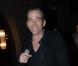 Garou à l'after-show des Enfoirés qui s'est déroulée dans une chaude ambiance Chez Castel, à Paris, le 28 janvier 2012.