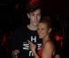 Jean-Baptiste Maunier et Lorie à l'after-show des Enfoirés qui s'est déroulée dans une chaude ambiance Chez Castel, à Paris, le 28 janvier 2012.