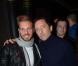 M. Pokora et Gad Elmaleh à l'after-show des Enfoirés qui s'est déroulée dans une chaude ambiance Chez Castel, à Paris, le 28 janvier 2012.