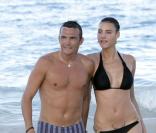 Richard Virenque et Jessica à St Barthélémy,avec qui il a rompu depuis