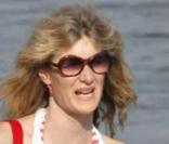 Laura Dern et les enfants à Malibu