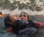 Splash - Jennifer Lauret blessée : Les images de sa terrible chute