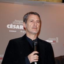 L'acteur Antoine de Caunes le 25 janvier 2013 à Paris.