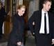 Scarlett Johansson et son frère jumeau Hunter, le 7 février 2012 à New York.
