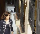 Penélope Cruz sur le tournage de The Broken Embraces de Pedro Almodovar