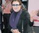 Carrie Fisher à Los Angeles, le 7 avril 2012.