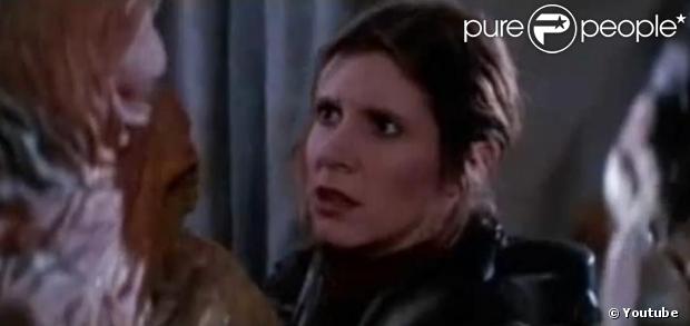 Carrie Fisher est apparue dans la saga Star Wars entre 1977 et 1983.