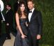 Madalina Ghenea et Gerard Butler lors de la soirée Vanity Fair post-Oscars le 24 février 2013