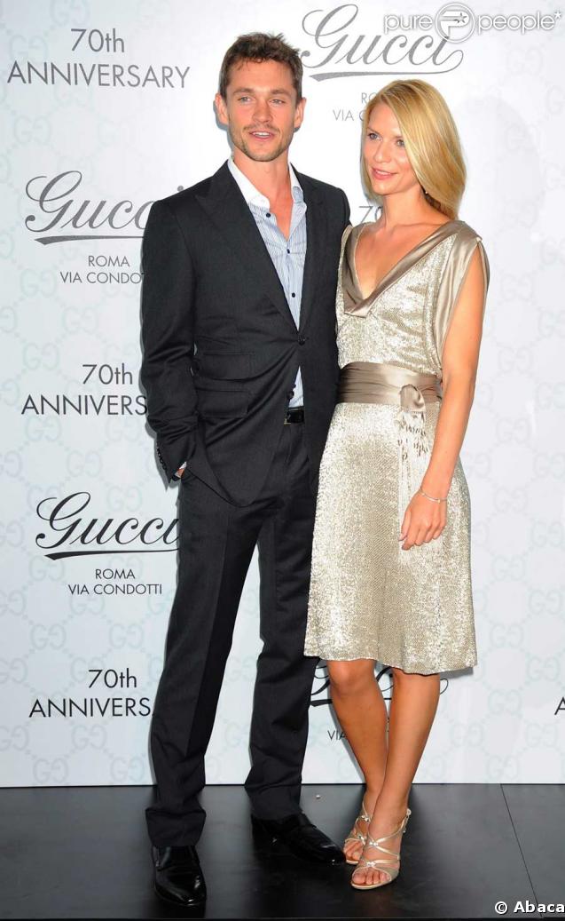 Claire Danes et Hugh Dancy au défilé Gucci