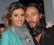Caroline Ithurbide et Bob Sinclar - Lancement du nouvel opus de Bob Sinclar intitulé Paris by Night à la Gaîté Lyrique à Paris le 2 avril 2013.