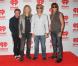Tico Torres, David Bryan, Jon Bon Jovi et Richie Sambora au festival iHeart Radio à Las Vegas, le 21 septembre 2012.