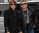 Exclu - Richie Sambora et Jon Bon Jovi arrivent à un studio d'enregistrement à Londres, le 25 janvier 2013.