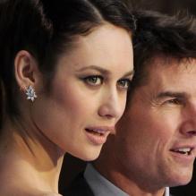 Olga Kurylenko et Tom Cruise - Premiere du film "Oblivion" a Londres, le 4 avril 2013.  04/04/2013 - Oblivion Premiere at the BFI IMAX, Waterloo04/04/2013 - 