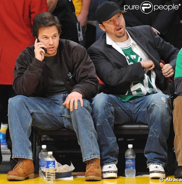 Les jumeaux Mark et Donnie Wahlberg