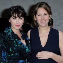 Nolwenn Leroy et Maud Fontenoy à l'occasion du gala organisé en l'honneur de la Fondation Maud Fontenoy à l'hôtel de la Marine à Paris le 9 avril 2013